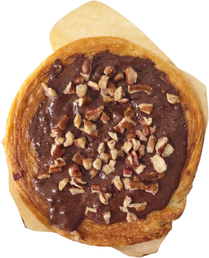 Cruffin de nuez